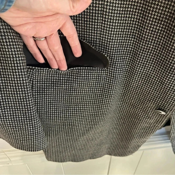 Fenzia S&K Men's Grey Silk/Wool Blend Sports Blazer Jacket Size 44L GUC - Picture 9 of 12